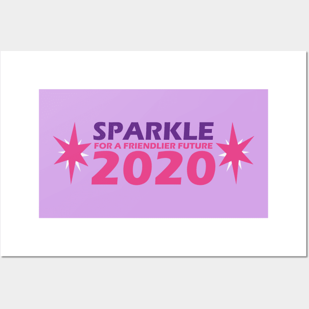 SPARKLE 2020 Wall Art by Hyper Dash